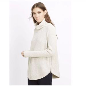 Vince ribbed cashmere turtleneck sweater
